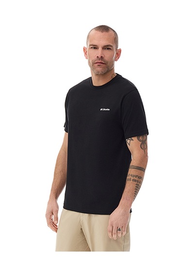 Columbia Scoped View Erkek Siyah Outdoor T-shirt Cs0475-010
