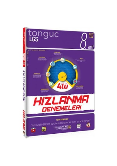 8 Sınıf Lgs Hızlanma Denemeleri 4 Lü Tonguç Akademi
