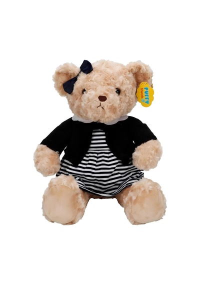 Kıyafetli Peluş Ayı Takım Elbiseli Ayı 37 Cm Ayı-37