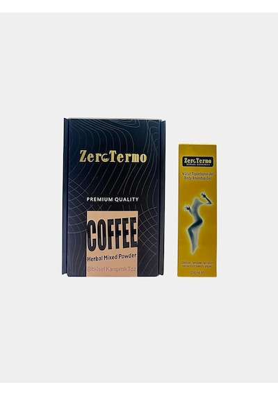 Coffee Bitkisel Kahve Karışımı Vücut Sıkılaştırıcı Bitkisel Bakım Jeli Filtre