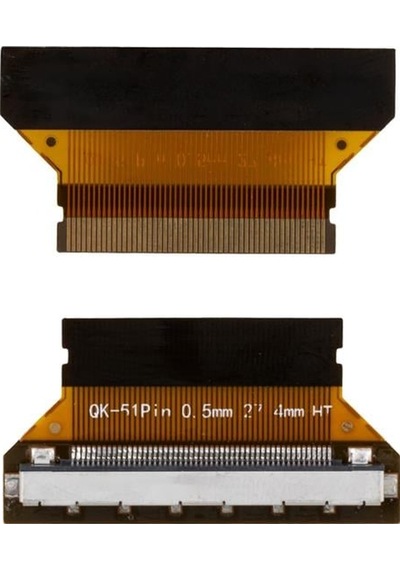 Lcd Panel Flexi Repair Kart 51p-27.4cs01 0.5 Mm 51p 27.4 K4.3 LG Uyumlu Sharp Qk0818b