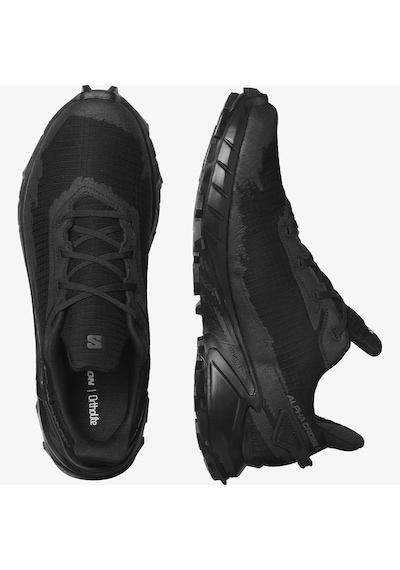Salomon Alphacross 4 Gore-Tex Erkek Patika Koşu Ayakkabısı Siyah