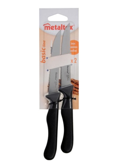 Metaltex Et Bıçağı 2'li - 4 Adet Tarı
