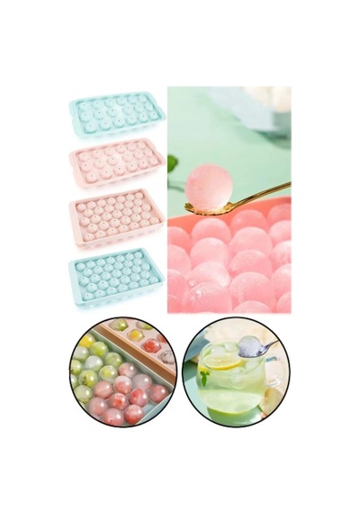 33 Gözlü Mini Buz Topu Yapma Kalıbı Buz Küpü Kokteyl Için Pratik Buzmatik Pratik Buzluk Plastik Diğer