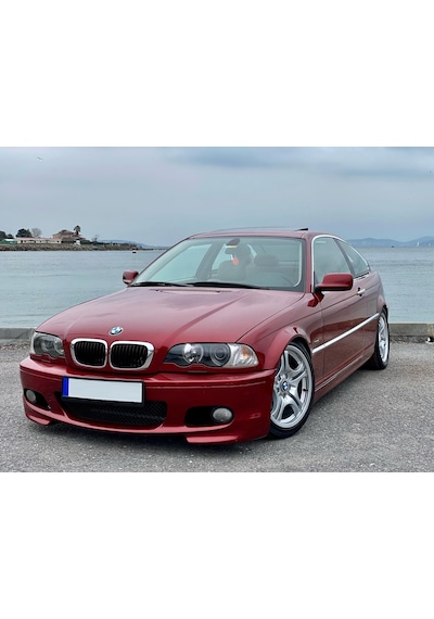 Bmw 3 Serisi E46 Coupe Cabrio Böbrek Panjur Seti Krom