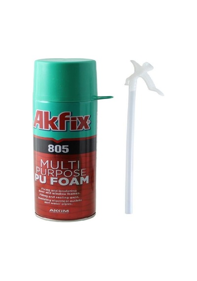 Akfix 805 Çok Amaçlı PU Köpük 300 ML 350 GR