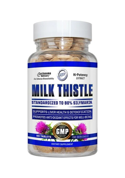 Hitech Milk Thistle For Liver Silymarin Deve Dikeni Support 90 Tablet