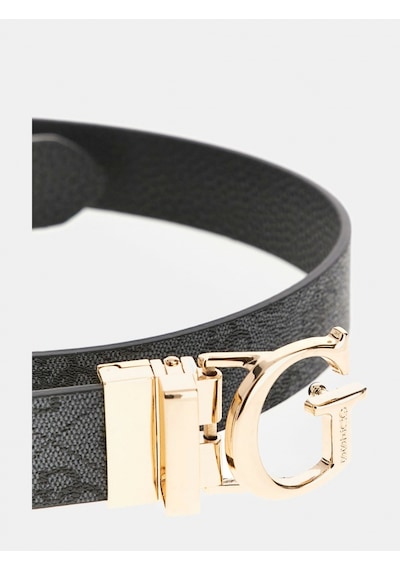 Guess Access Kadın Antrasit Çift Taraflı Kemer Bw9266p5330-clo Antrasit