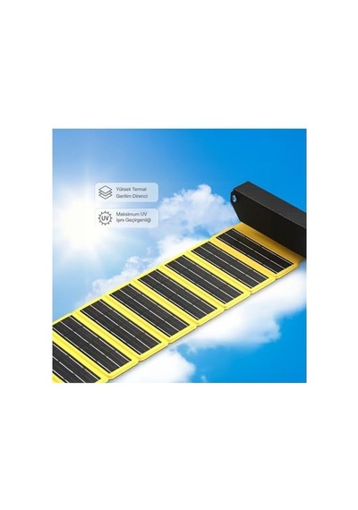 170w Powerbank Uyumlu 12w Katlanabilir Güneş Paneli