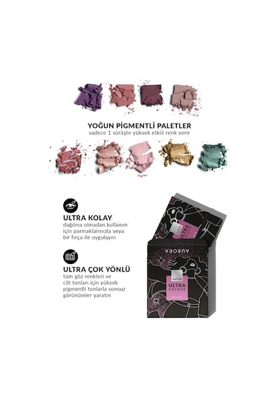Avon Ultra Colur Göz Farı Paleti Aurora 00