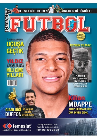 Akademi Futbol 9.sayı Ağustos 2023