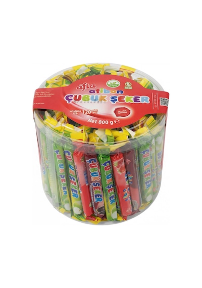 Afia Afibon Karışık Çubuk Şeker 120x6,7 Gr