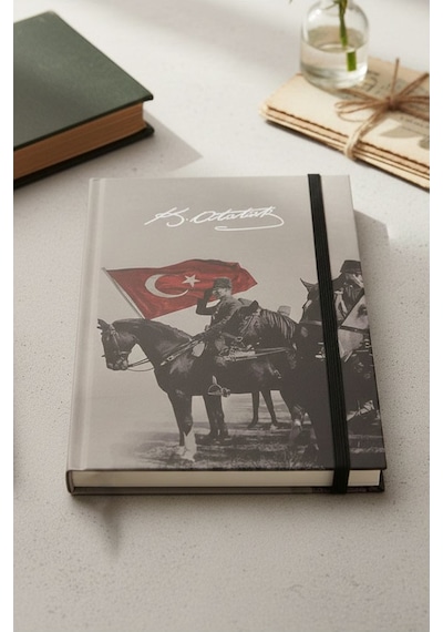 Atatürk Tarihsiz Ajanda Kuşe Kapak 1 Adet Atatürk Modalist Çizgili Defter Lastikli 14x20 Cm Günlük Planlayıcı Ajanda Gümüş Atatürk Tarihsiz Ajanda Kuşe Kapak 1 Adet Atatürk Modalist Çizgili Defter Lastikli 14x20 Cm Günlük Planlayıcı Ajanda Gümüş