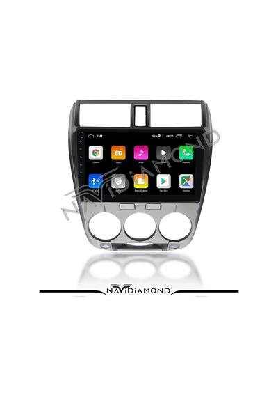 Honda Cıty Uyumlu 4 Gb Ram 64 Gb Hafıza Oem Multimedia Teyp 9.0 İnç