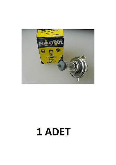 24v H4 100/90w Halojen Ampul 43t Tırnaklı Narva 48991