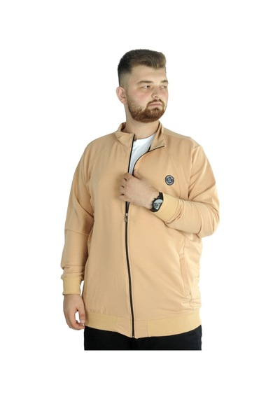 Mode Xl Büyük Beden Eşofman Üstü 2Ip Choose Your Mode 21202 Bej 001