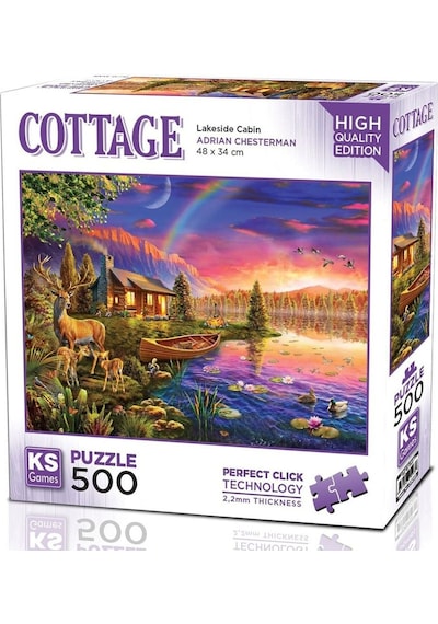 Ks Games 500 Parça Göl Kenarı Puzzle