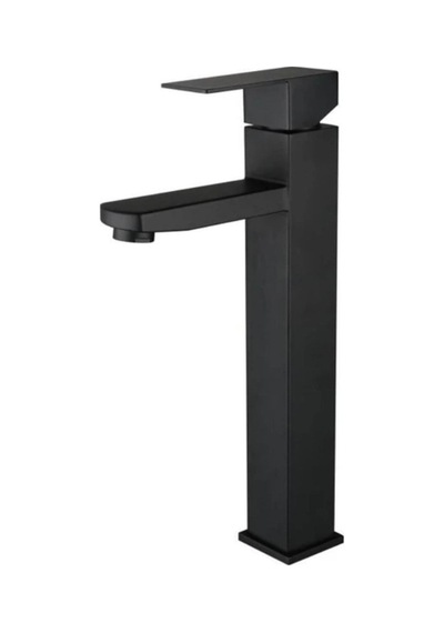 İsaoğlu Yapı Çanak Lavabo Bataryası Siyah Lavabo Musluğu Mat Siyah Kare Çanak Bataryası Siyah