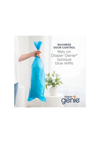 Genie Yedek Poşet Easy Roll 18'li Mavi Mavi