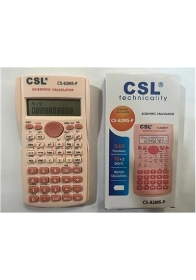 Csl Cs-82ms-p Pembe Fonksiyonel Hesap Makinesi Kdo Diğer