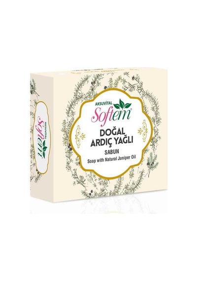 Softem Doğal Ardıç Yağlı Katranlı Sabun 130 G