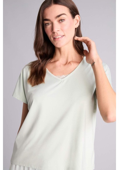 Defacto Regular Fıt Kısa Kollu 2li Softshell Takım H1278ax26smgn1114 Yeşil-gn1114
