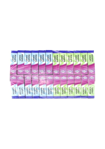 Luxev Latex Muayene Eldiveni 6 Adet Lateks M-l Beden S-m - 24'li Paket