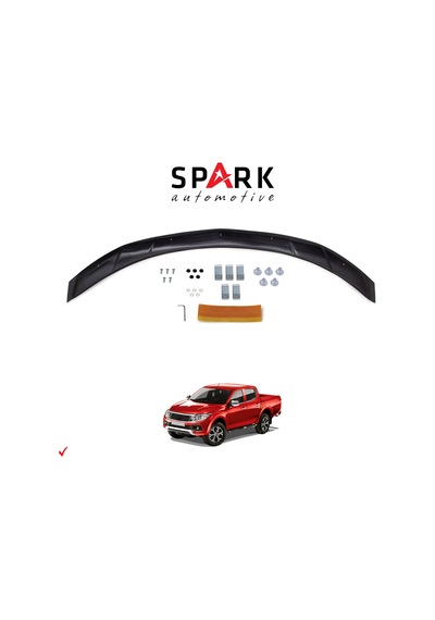 Fiat Fullback 2016- Yılı Ve Sonrası Uyumlu Kaput Rüzgarlığı 4mm