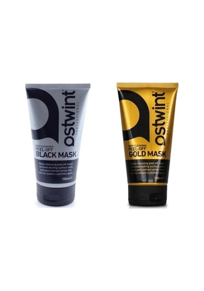 Gold Ve Siyah Yüz Maskesi - Gold 150 Ml & Black 150 Ml Yüz Maskesi