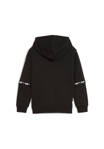 Puma Hot Wheels Çocuk Siyah Kapüşonlu Sweatshirt SiYAH