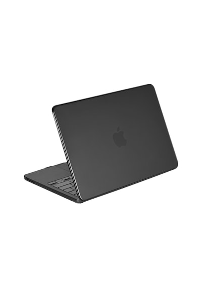 Apple Macbook Neo Şeffaf Macbook Kapak - Siyah Çok Renkli