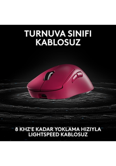 G Pro X Superlıght 2 Dex Lıghtspeed Hero 2 32k Dpı Sensör Kablosuz Oyuncu Mouse - Pembe Diğer