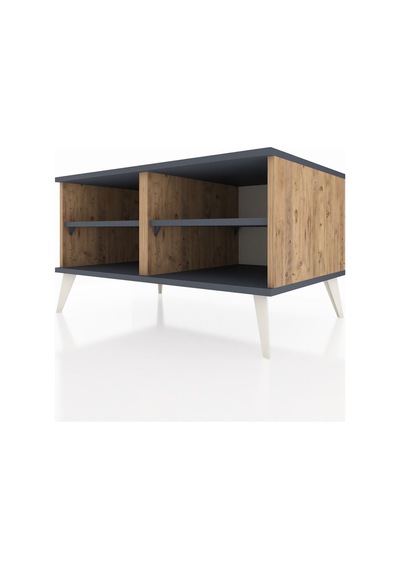 Kronos Şifonyer 2 Raflı 88x59x48 Çam-antrasit Antrasit Kronos Şifonyer 2 Raflı 88x59x48 Çam-antrasit Antrasit