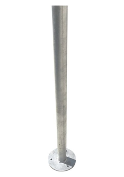 Galvaniz Yuvarlak Direk 3 M Flanşlı (548237289)