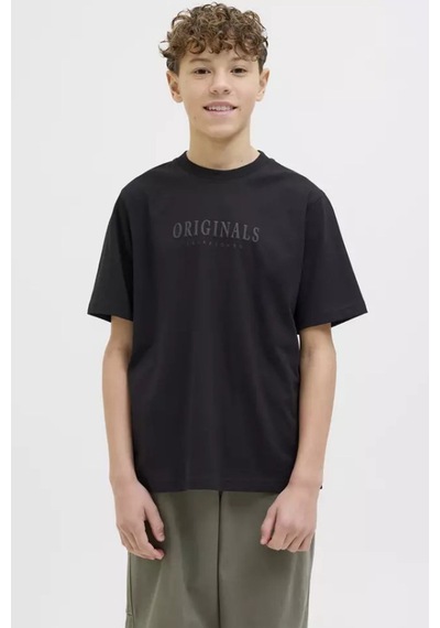 Jack & Jones Jorfrederiksberg Çocuk Tişört SIYAH