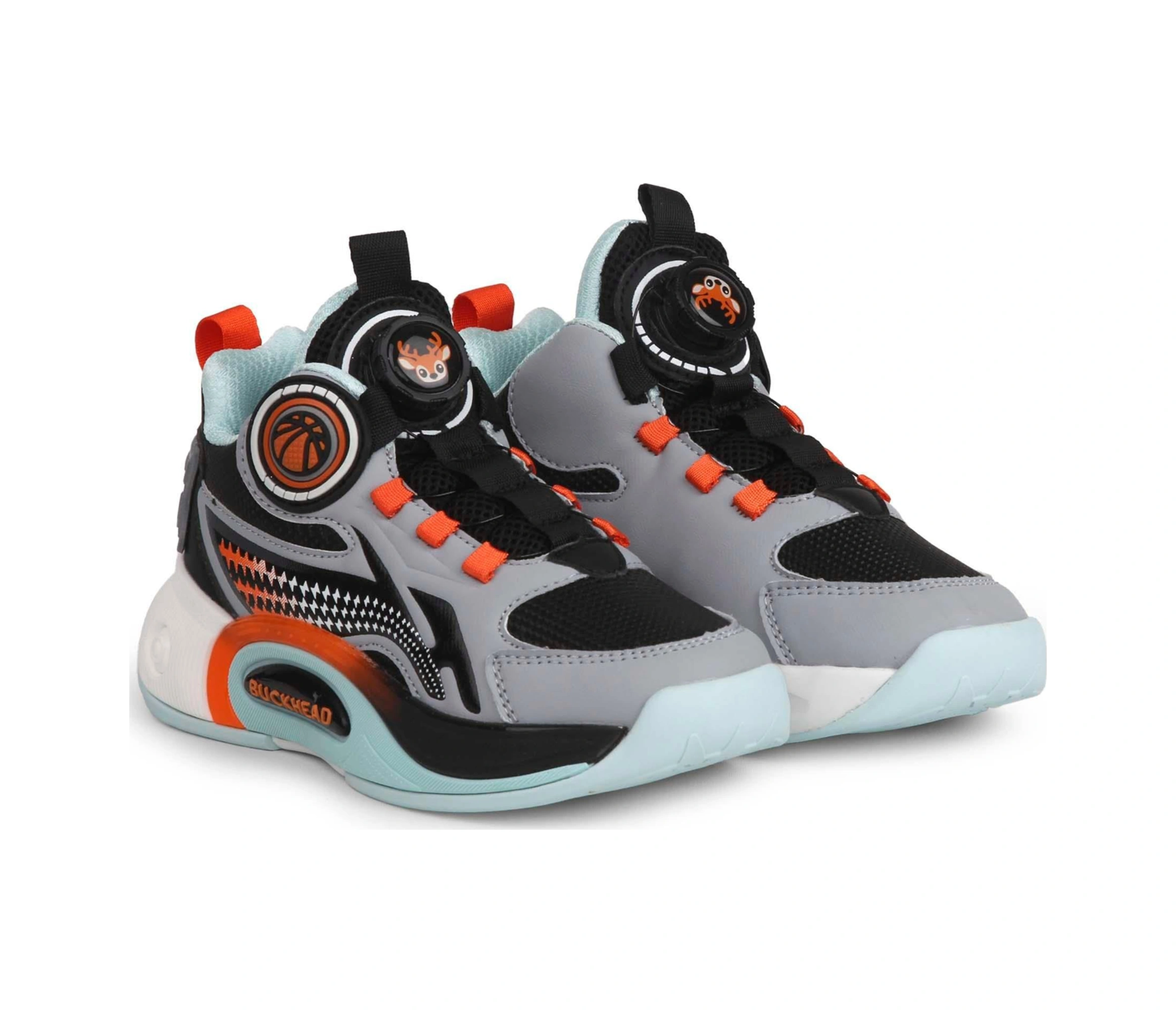Buckhead Buck3057-020 Pick Çocuk Basketbol Ayakkabısı Siyah - Mavi