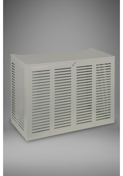 Klima Motoru/dış Ünite Gizleme/koruma Kafesi Xl 120x62x150 H Slotted Açık Gri