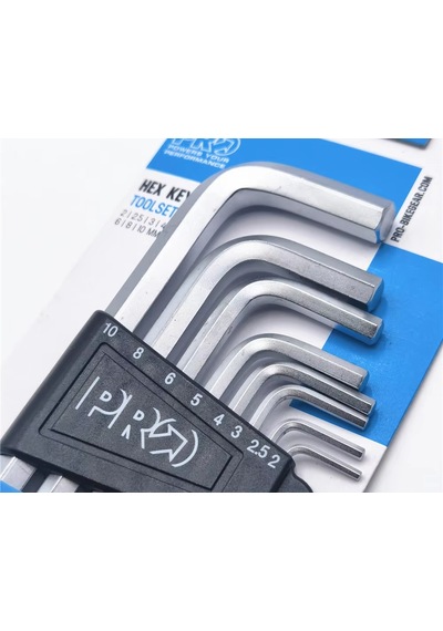 Pro Hex Key Bisiklet Alyan Seti 2-10mm Arası 8'li Set