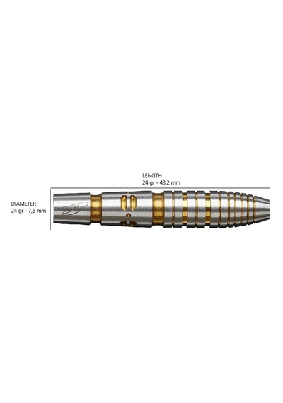 Unicorn Tim Wolters % 90 Tungsten Çelik Uçlu Dart Oku