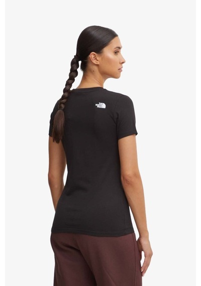 The North Face W Ss Easy Tee Kadın T-shirt Nf0a8a6djk31 Siyah