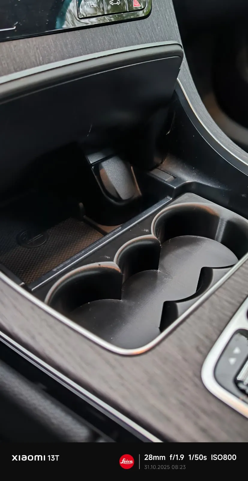 Mercedes C Serisi W205 S205 Bardaklık Orta Konsol İçecek Tutucu Cup Holder Organizer Siyah