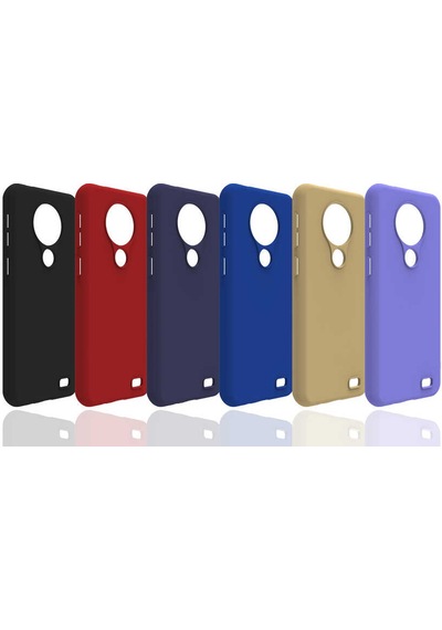 Reeder P13 Blue Max 2020 Kılıf Zore Biye Silikon Mavi