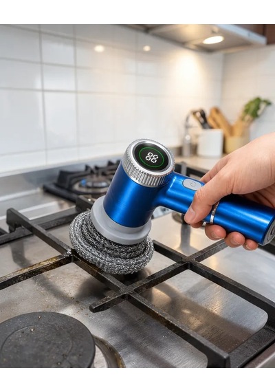 Astraltech Kablosuz Temizlik Fırçası 5 Değiştirilebilir Başlık