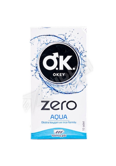 3 Adet Okey Zero Aqua 10'lu