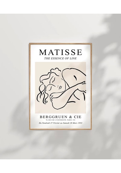 Çerçevesiz Poster Berggruen & Cie Paris Sergi