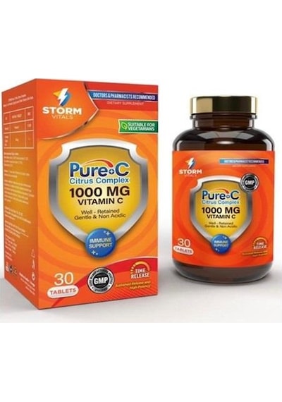 Storm Vitals Pure C Citrus Complex 30 Tablet