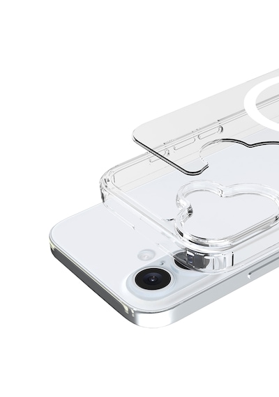 Apple Uyumlu iPhone Buff 16 Magsafe Air Hybrid Şeffaf Kılıf