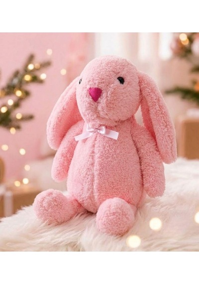 Arkadaşım Uzun Kulak Peluş Tavşan 65 Cm Pembe Genel