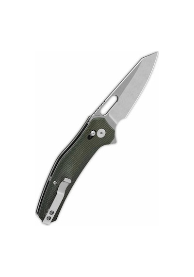 Qsp Emu Yeşil Mikarta Sap Glyde Lock 14c28n Çelik Kamp Çakı Qs164-b1 Kum