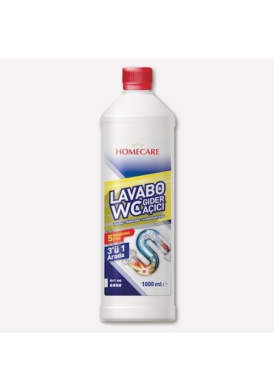 Homecare Lavabo-wc-gider Açıcı 1000 Ml Diğer